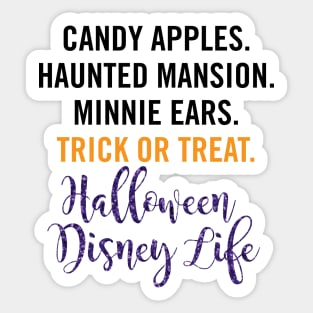 Halloween Life Sticker